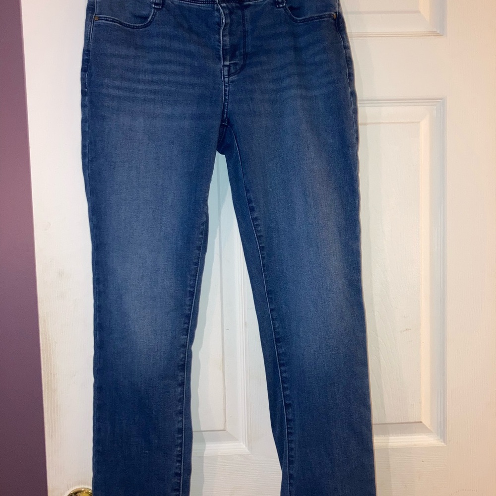 Nine West Women's Straight Leg Blue Jeans